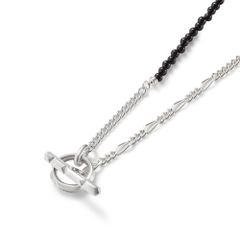 Clash Mix Chain Necklace / ブラック