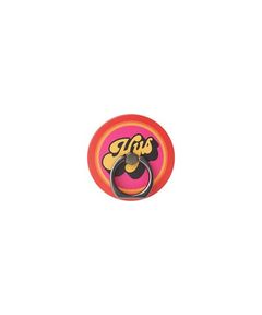 [ラスト1点] SWASH LOGO マグネットスマホリング / ピンク