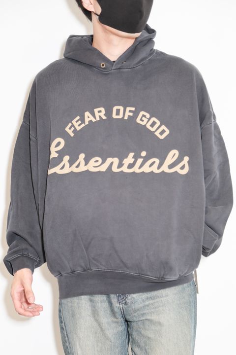 TRAINING 90S HOODIE / フェイデッドブラック