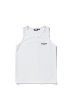 OLD ENGLISH WAFFLE TANK TOP / ホワイト