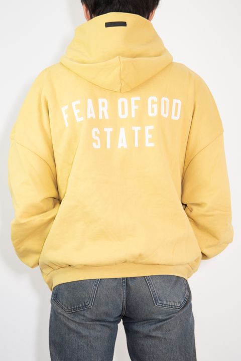 24FW HEAVY WEIGHT FULL ZIP HOODIE / アンバー