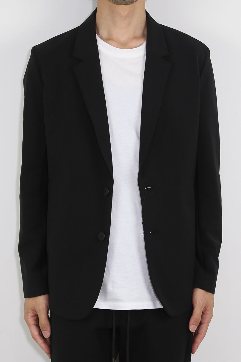 SOLOTEX DOUBLE CLOTH 2B JACKET / ブラック