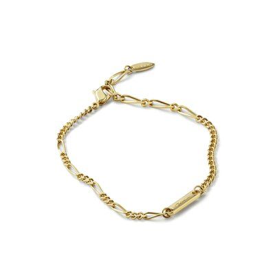 Mix Chain Bracelet  / ゴールド