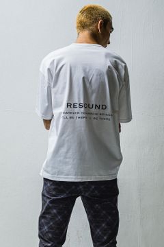 BACK ICON ROGO LOOSE TEE / ホワイト