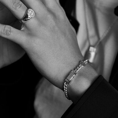 Engrave Coin Bracelet