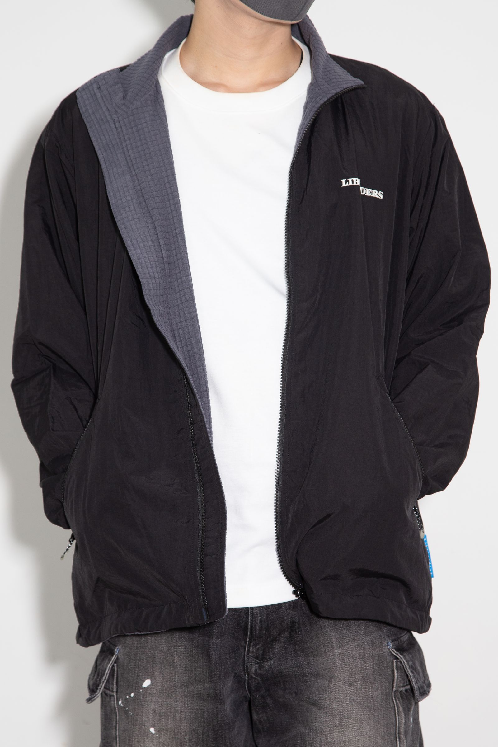 REVERSIBLE WIND BREAKER II / ブラック