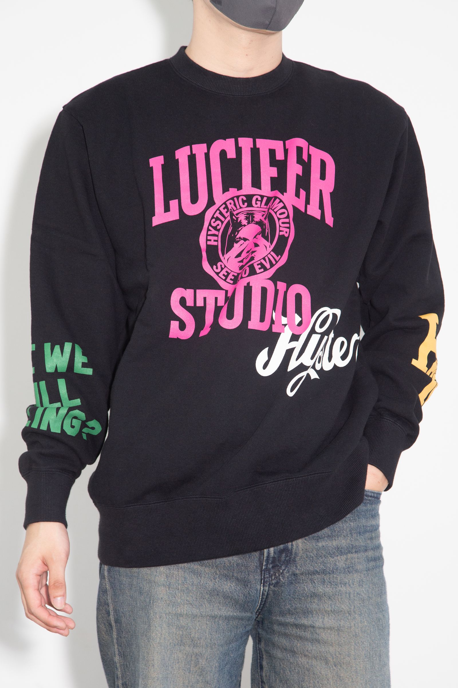 LUCIFER STUDIO スウェット / ブラック