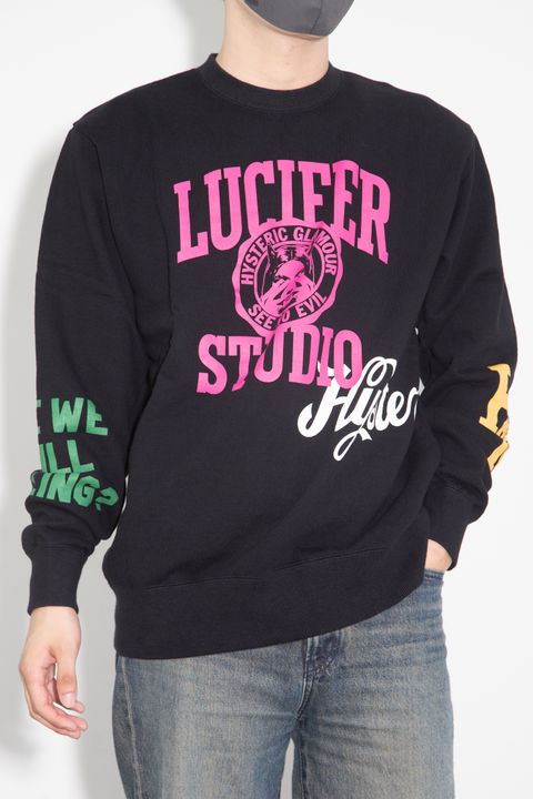 LUCIFER STUDIO スウェット / ブラック