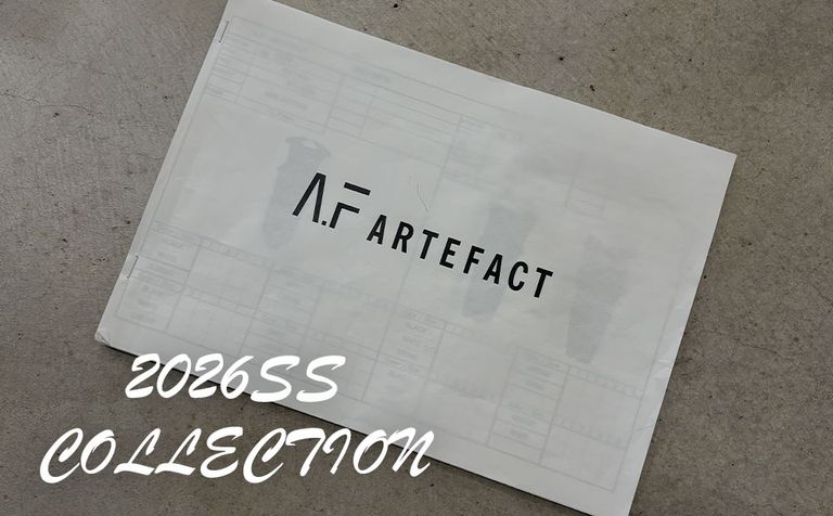 A.F ARTEFACT 2026SS COLLECTION 展示会へ