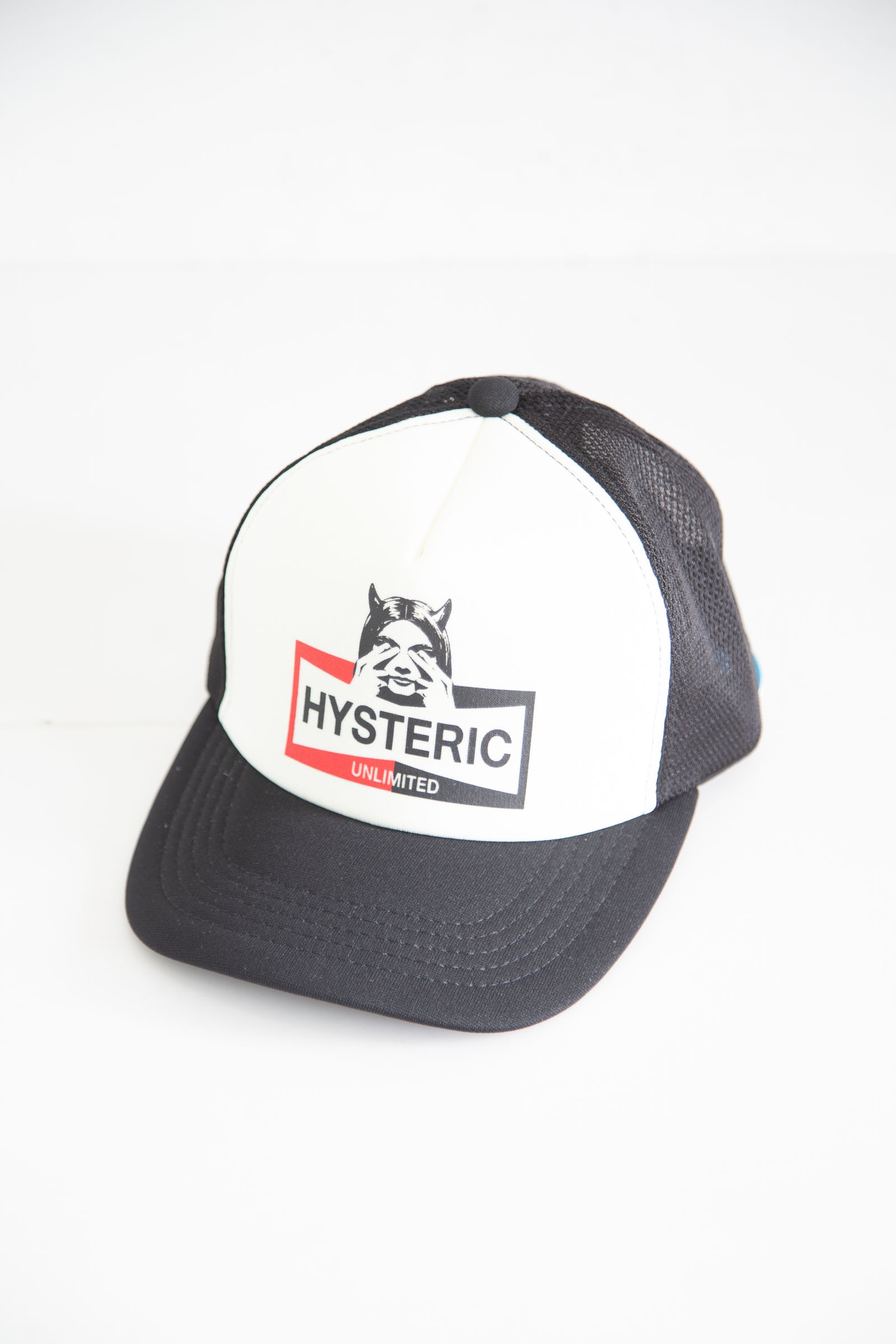 HYSTERIC GLAMOUR - [購入は1人1点まで] HYSTERIC UNLIMITED メッシュキャップ / ブラック | Tempt