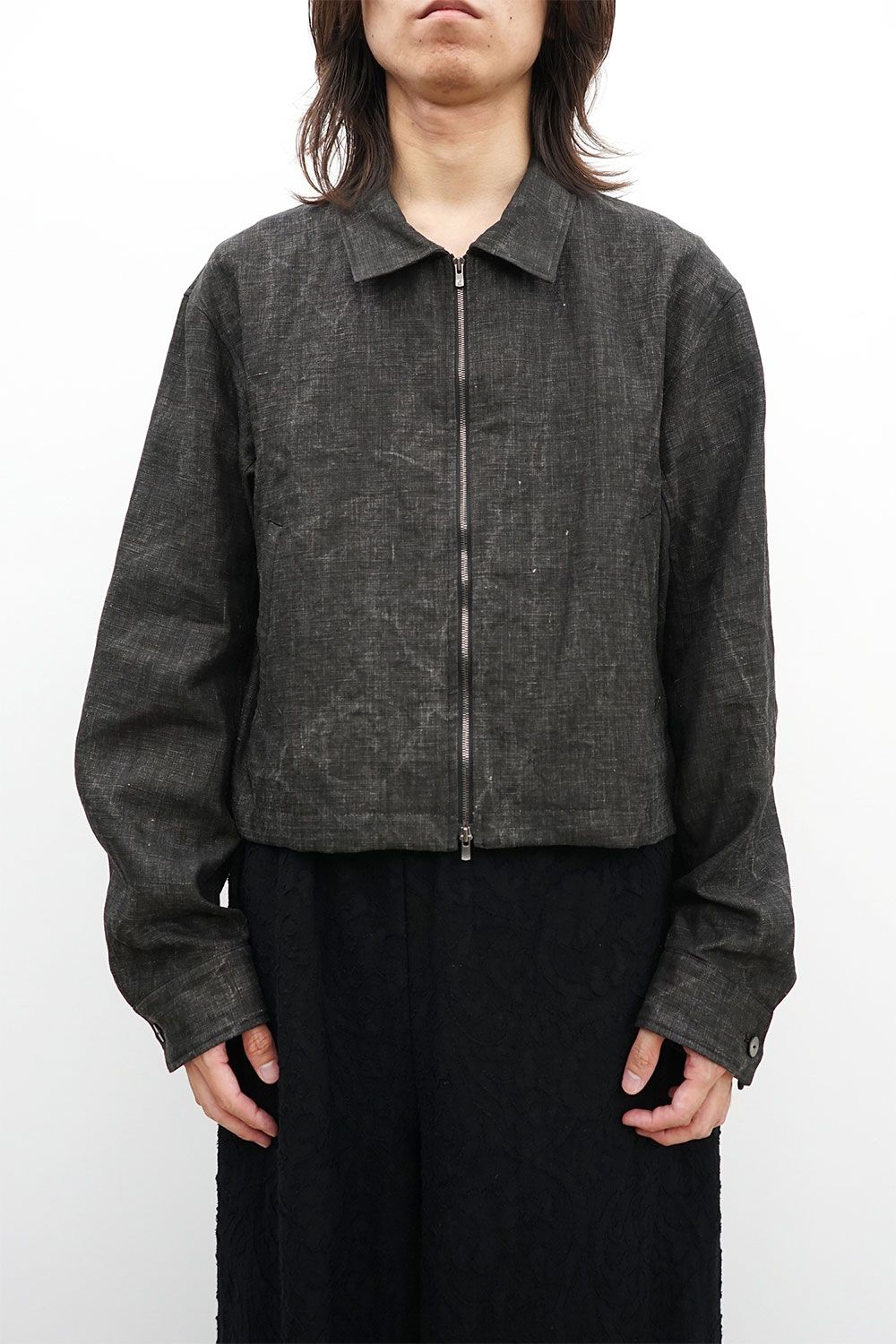 kujaku - Short Swing Top Jacket / ブラック | Tempt