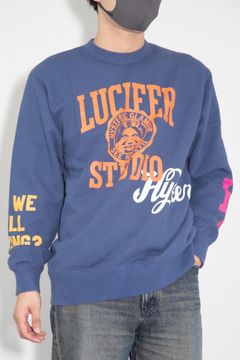 LUCIFER STUDIO スウェット / ネイビー