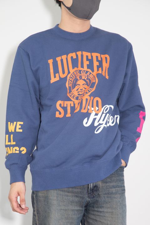 LUCIFER STUDIO スウェット / ネイビー
