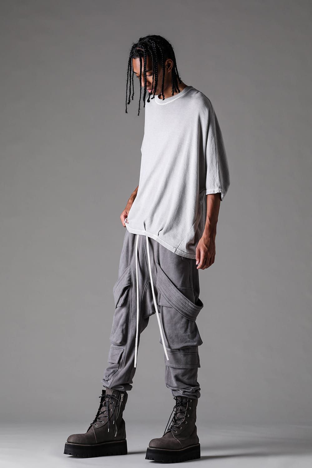 Sumi Dyed Dolman Jumbo T-Shirts