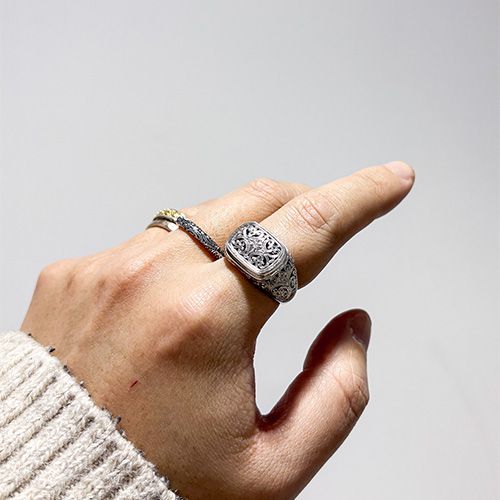 Mediterranean Ring in Sterling Silver / GR133