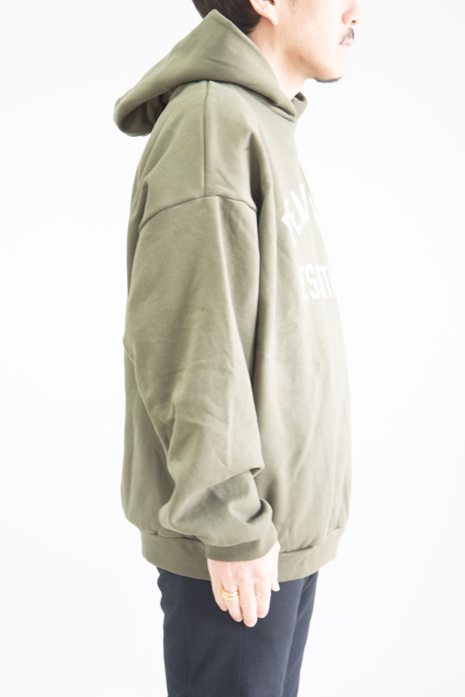 24FW ARCH LOGO SWEAT HOODIE / ミリタリー