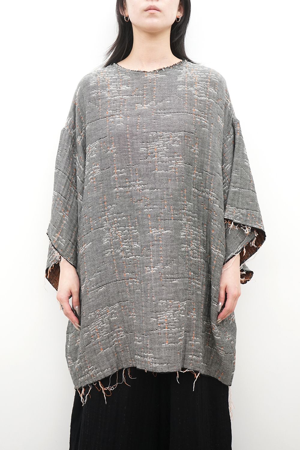 Oversized Woven Pullover