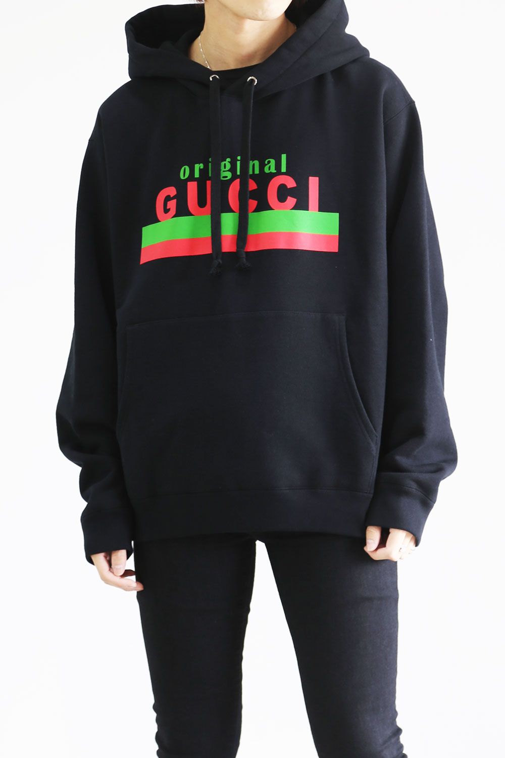 original GUCCI プリント スウェットシャツ-