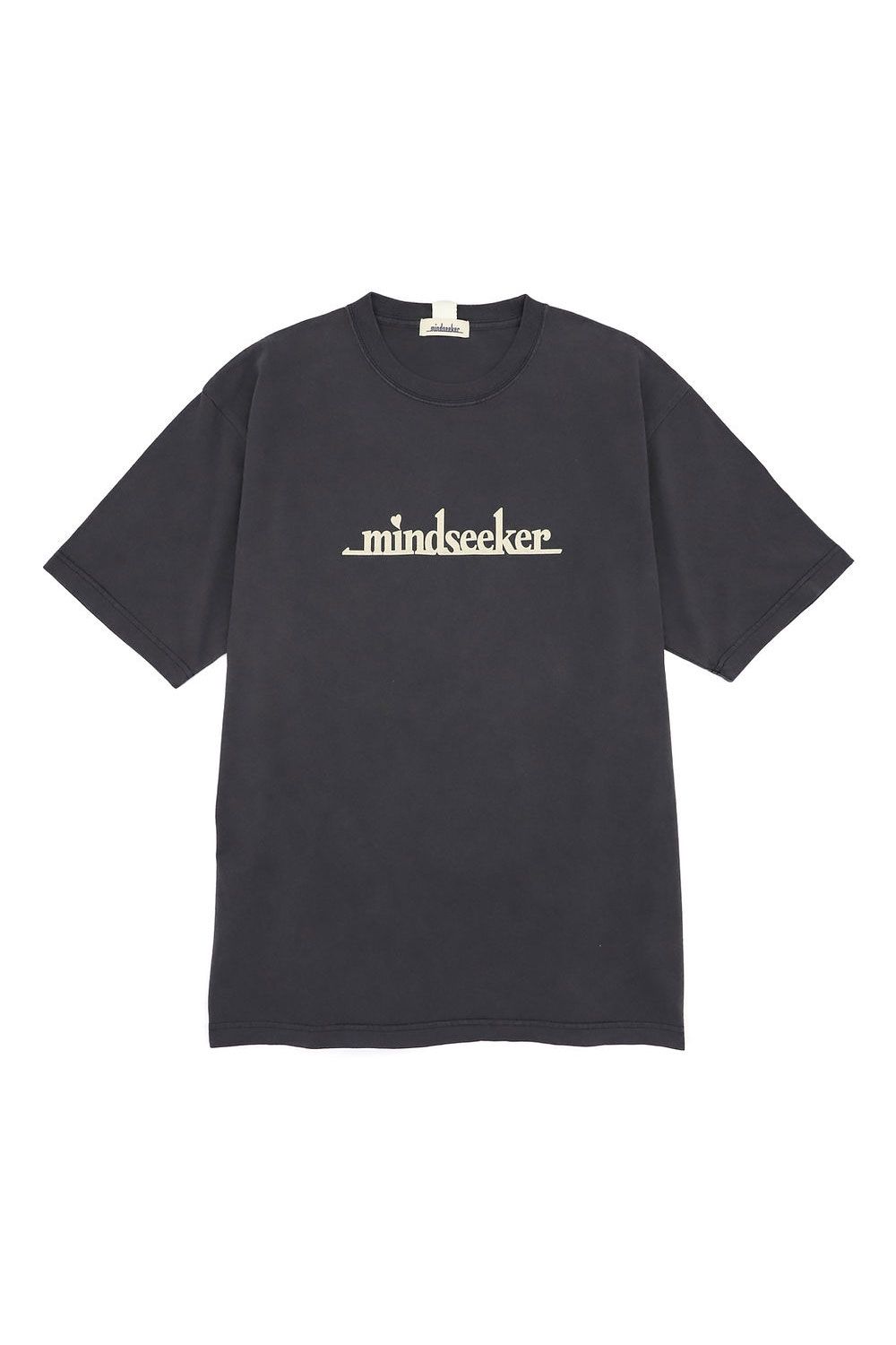 NEW BE YOURSELF PIGMENT TEE / スミブラック
