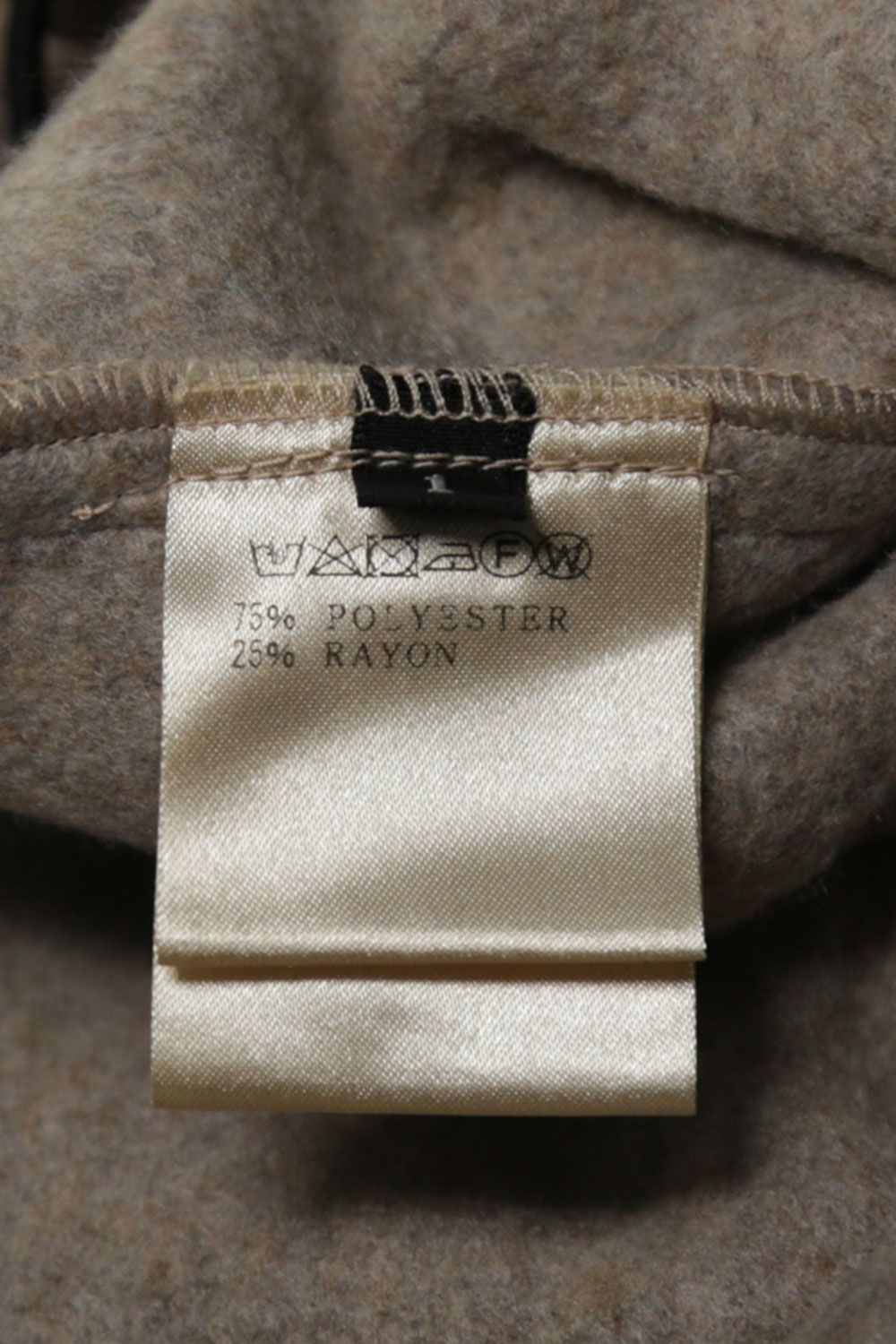 フリースハーフジップフーディー / Fleece Hoodie / ベージュ / ag-10085-1