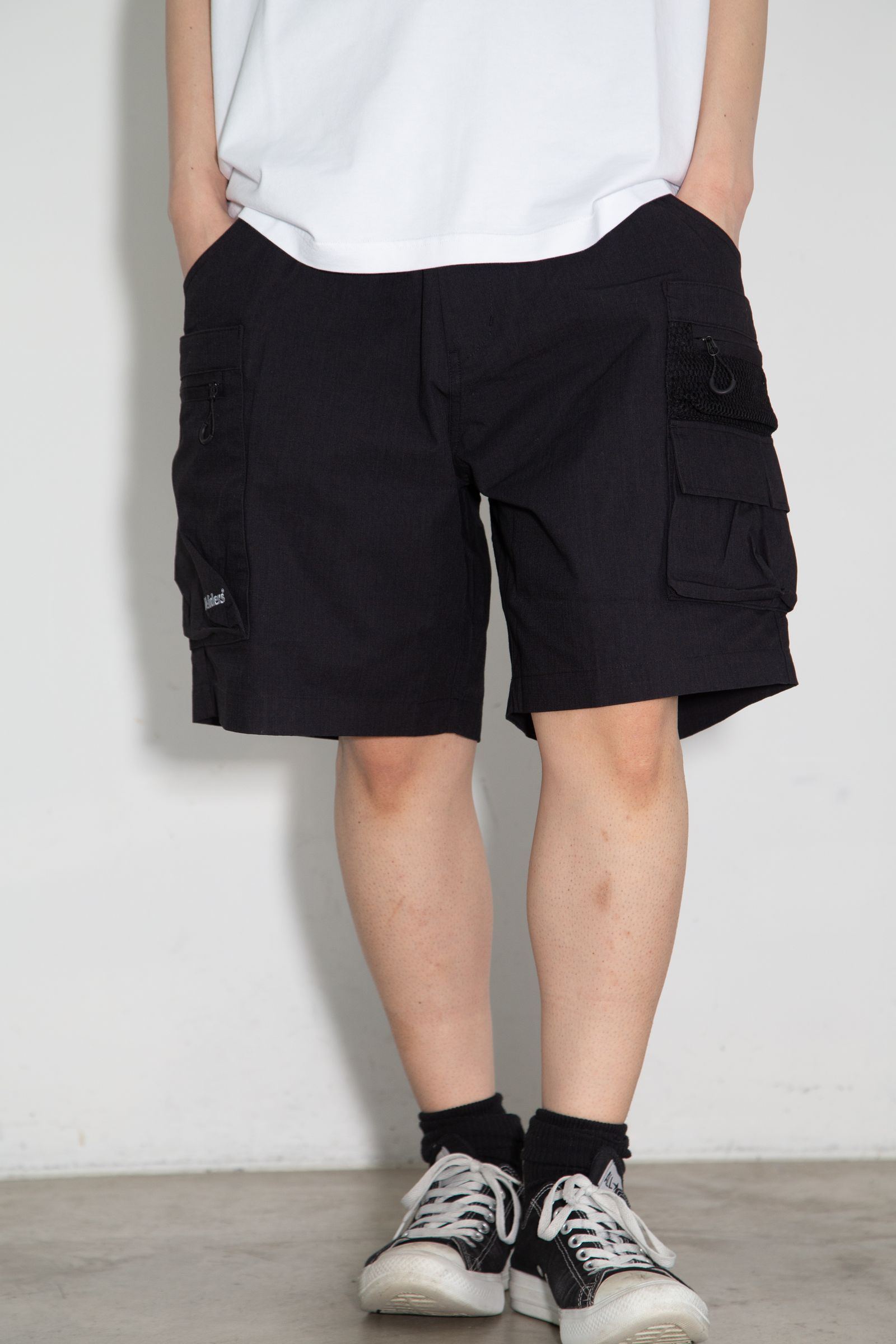 CORDURA RIP UTILITY SHORTS / ブラック