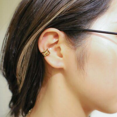Crockery Ear Cuff / ゴールド