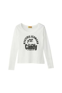 [ラスト1点] QUEEN SIZE CANDY チビTシャツ / ホワイト