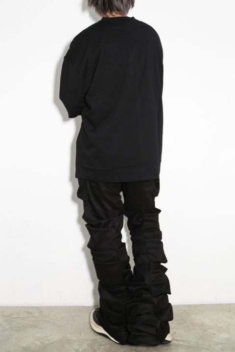 レイヤード風ロングTシャツ