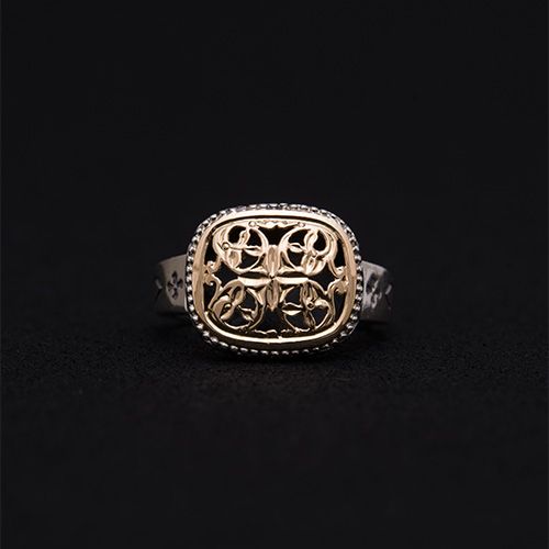 Garden Shadows Cushion Ring / GR109