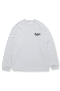 CUTRATE LOGO EMBROIDERY L/S TEE / グレー