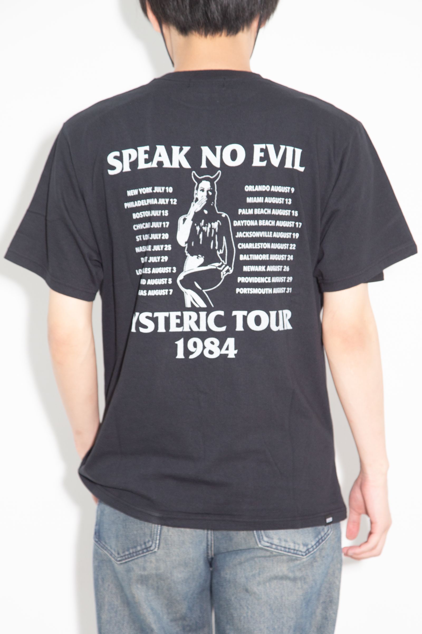 HG/HG TOUR 1984 Tシャツ / ブラック