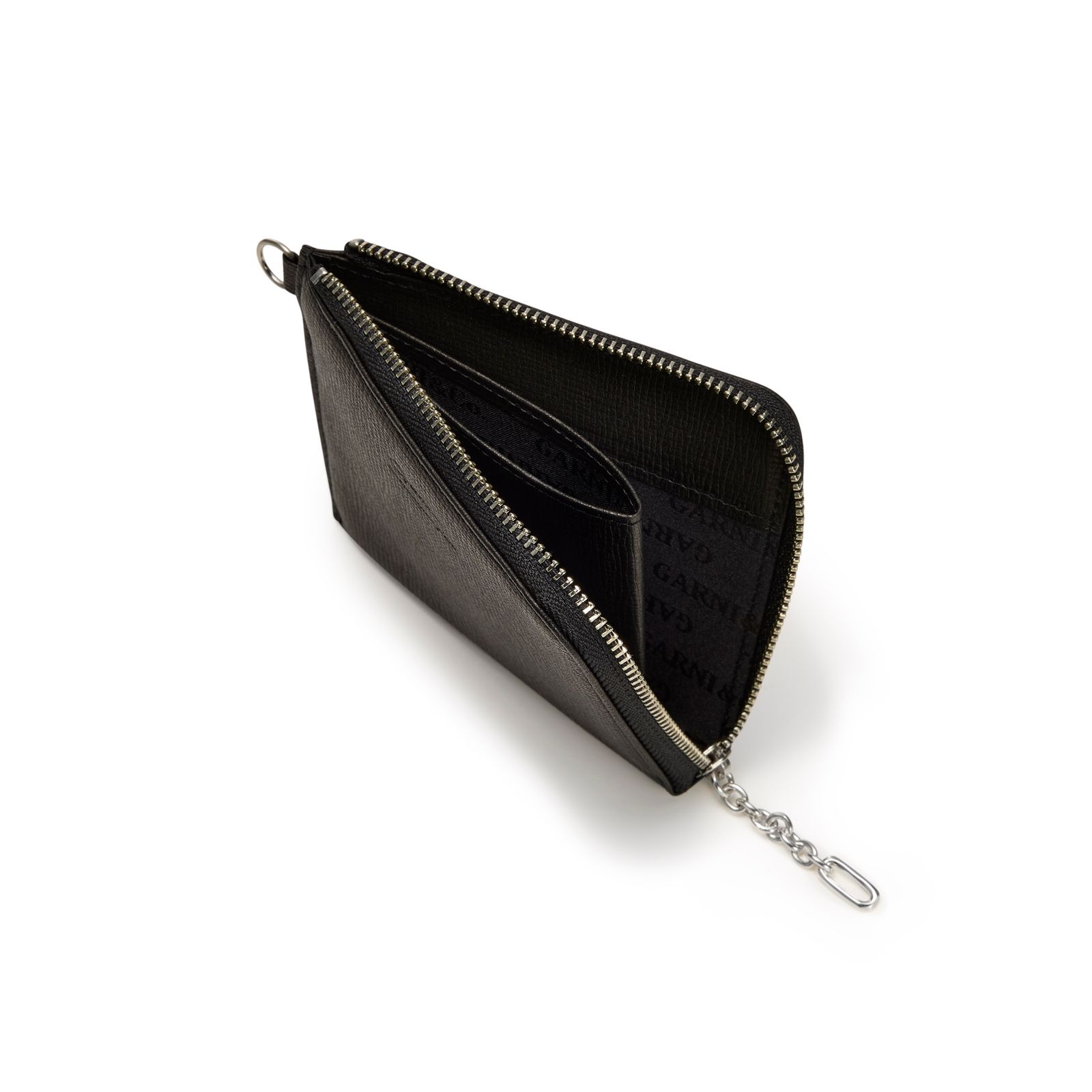 Sign Zip Slim Wallet / ブラック
