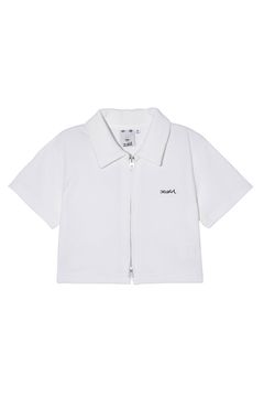 ZIP UP TOP / ホワイト