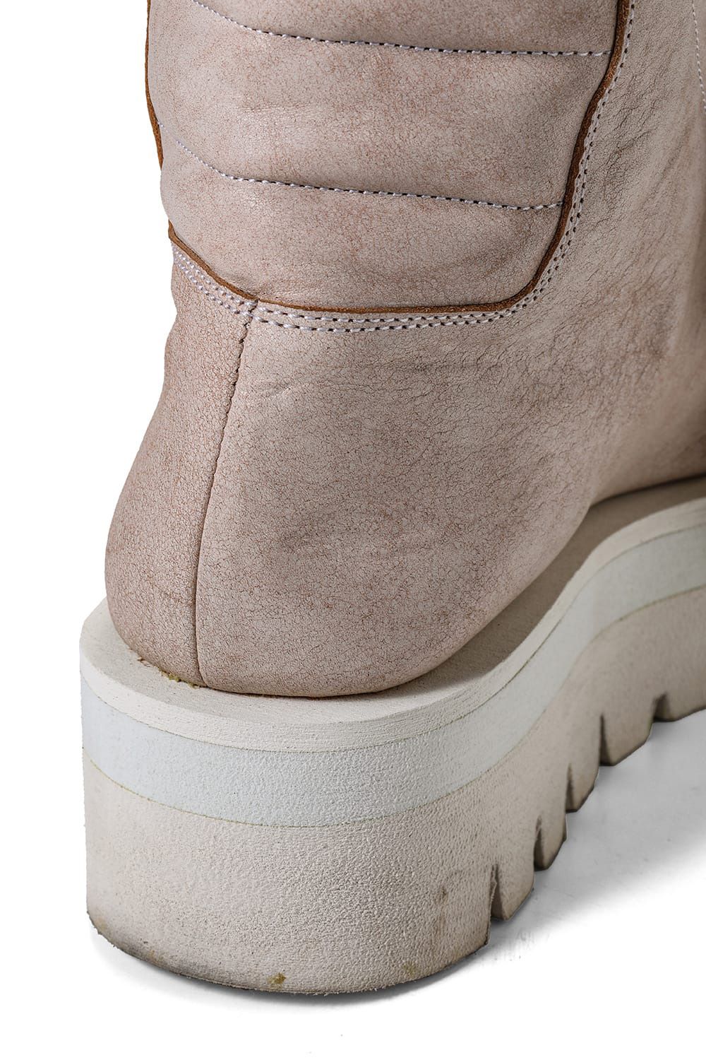 BOOTS / アッシュピンク×ホワイト