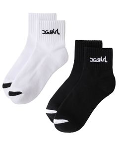 LOGO 2P SOCKS / ホワイト