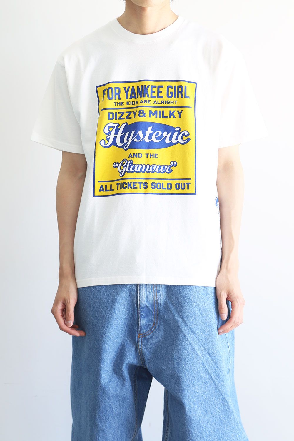 HYSTERIC GLAMOUR - DIZZY&MILKY Tシャツ / ホワイト | Tempt