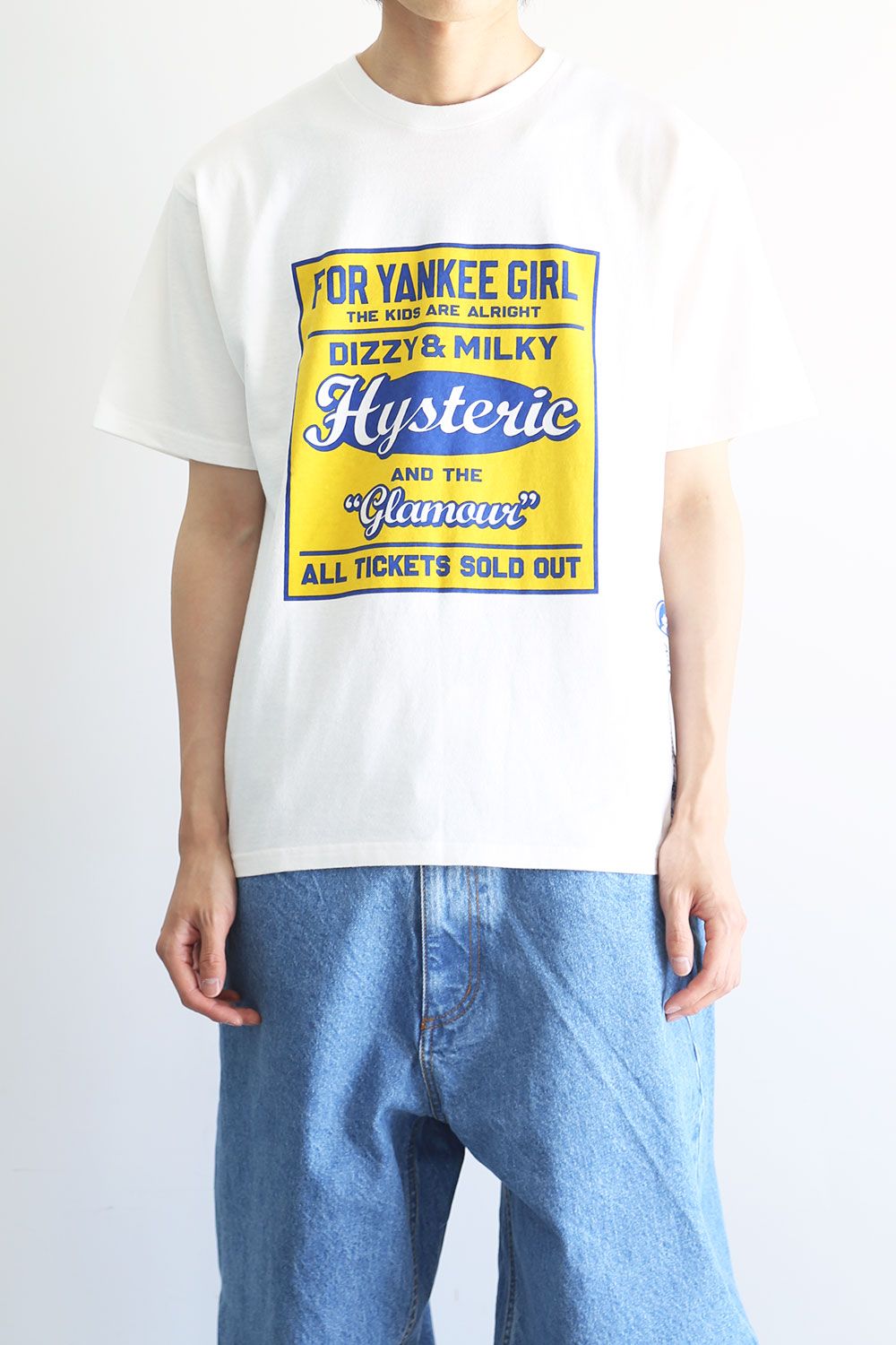 袖丈半袖DIZZY \u0026 MILKY HYSTERIC  Tシャツ