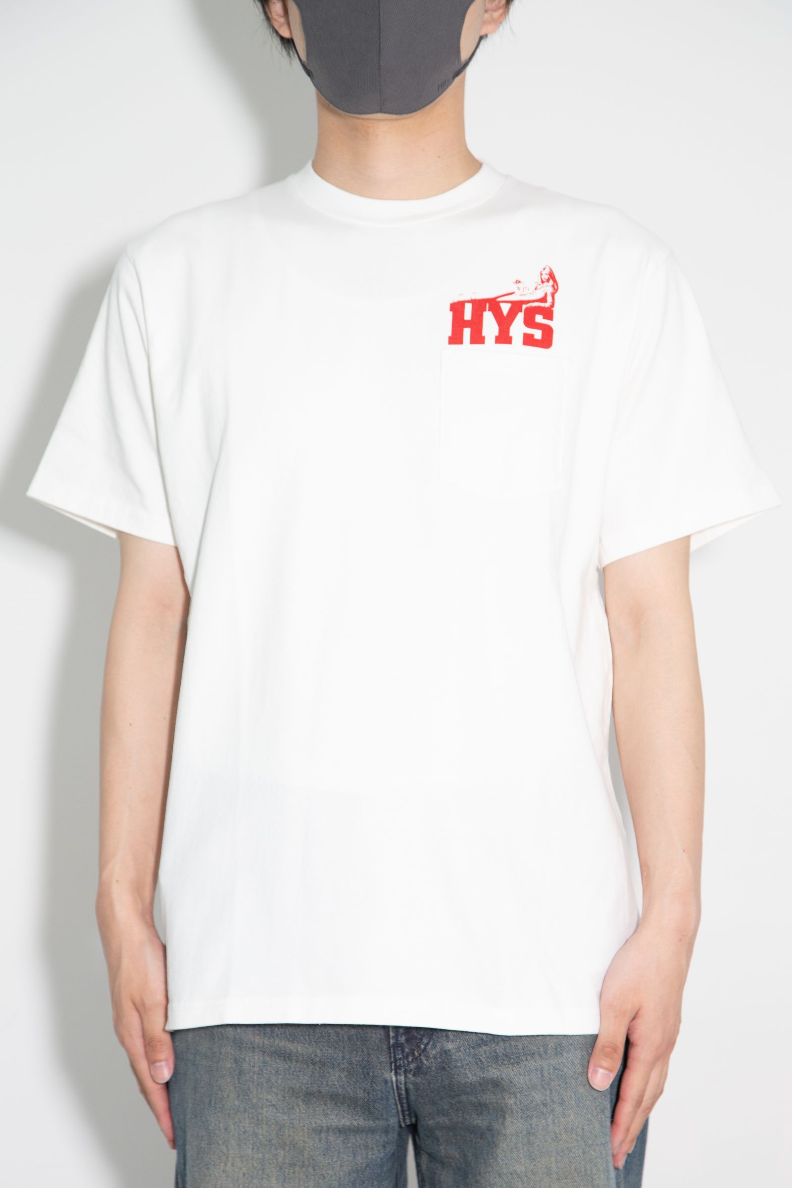 I WANT MORE HYS Tシャツ / ホワイト