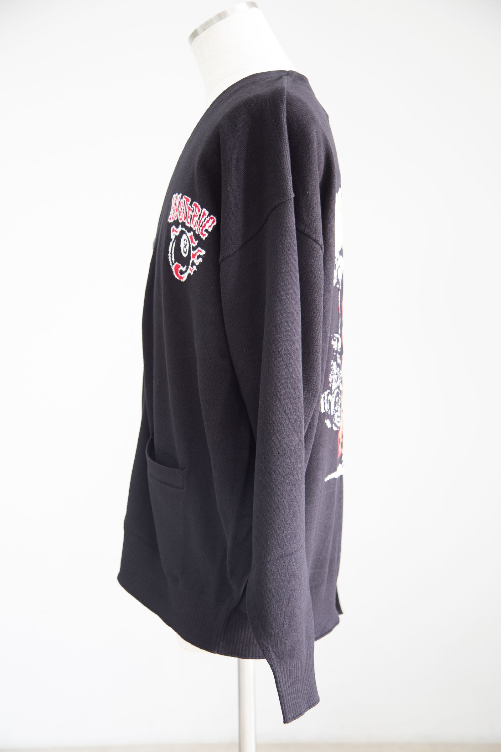 HYSTERIC GLAMOUR - STBM RACINGジャカード カーディガン