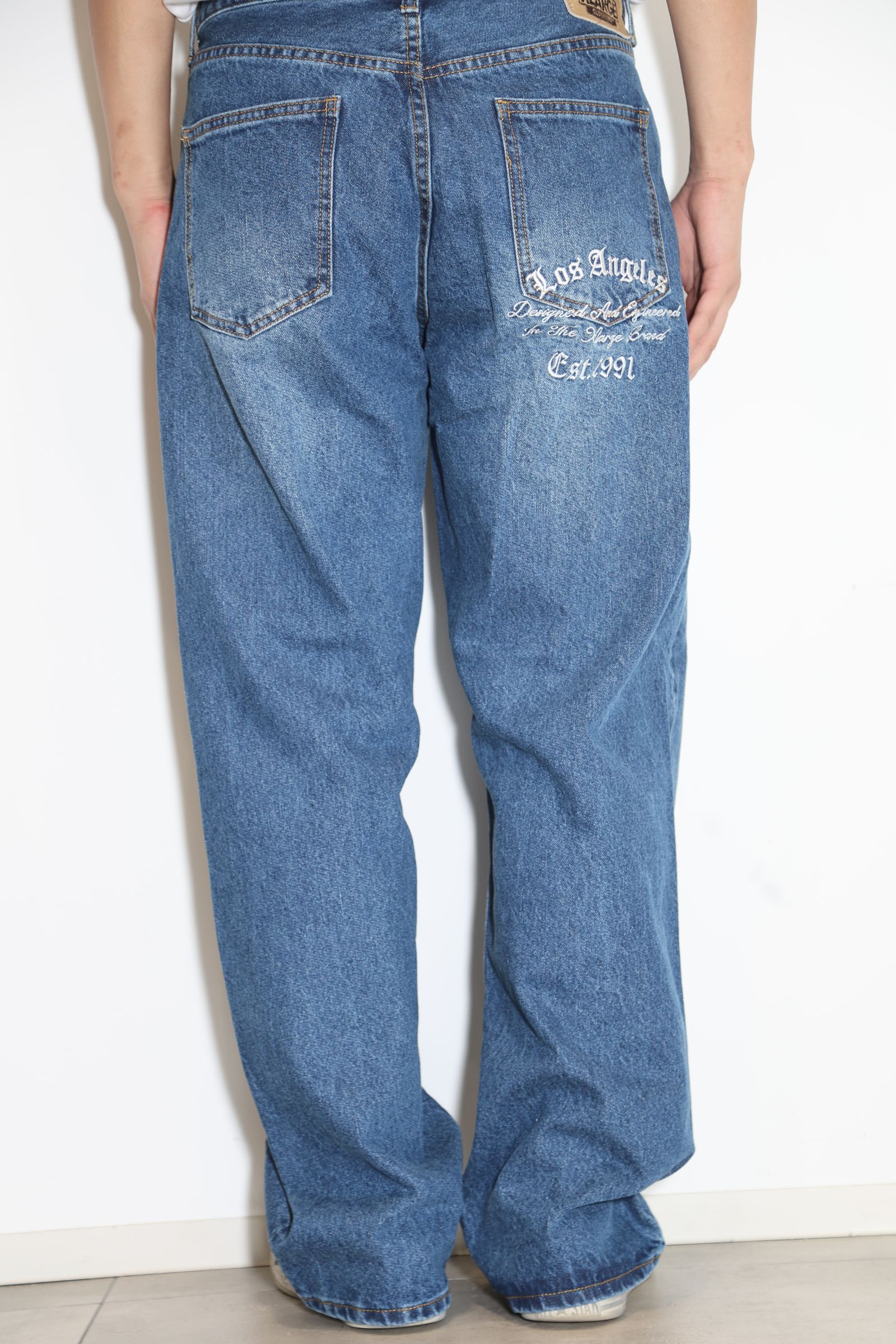 OLD ENGLISH DENIM PANTS / ライトインディゴ