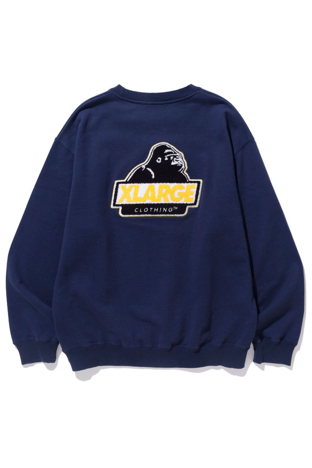 XLARGE - CHENILLE SLANTED OG CREWNECK SWEATSHIRT / ブラック | Tempt