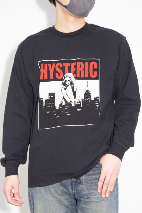 HYSTERIC CITY Tシャツ / ブラック