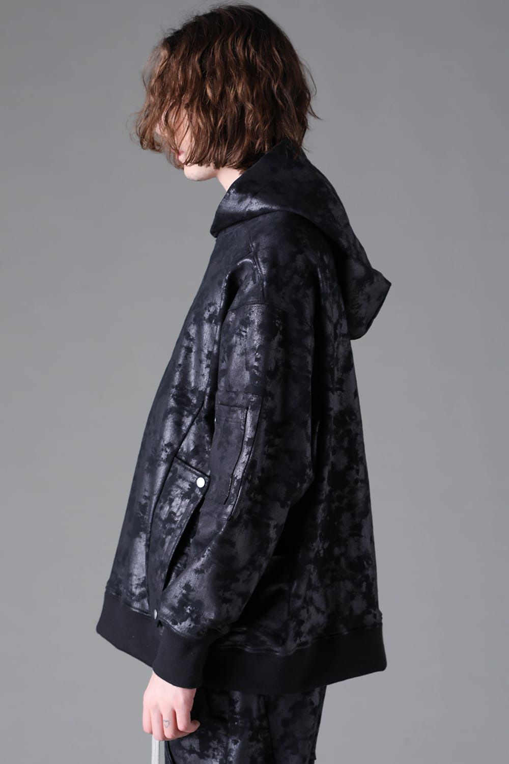 Sweat Cargo Hoodie Pullover