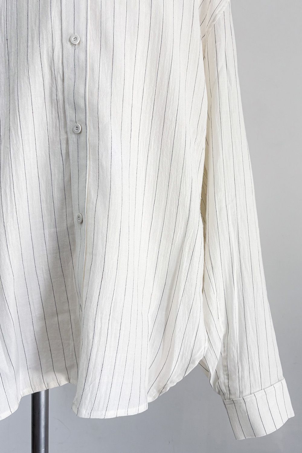 BACK FACE SHIRT / ホワイトストライプ