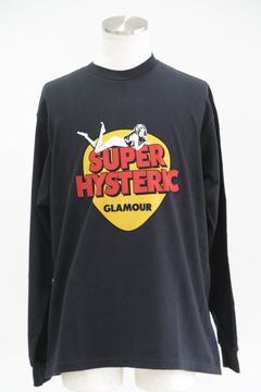 SUPER HYSTERIC Tシャツ / ブラック