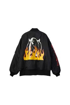 [ラスト1点] DEVILS RACING MA-1 / ブラック