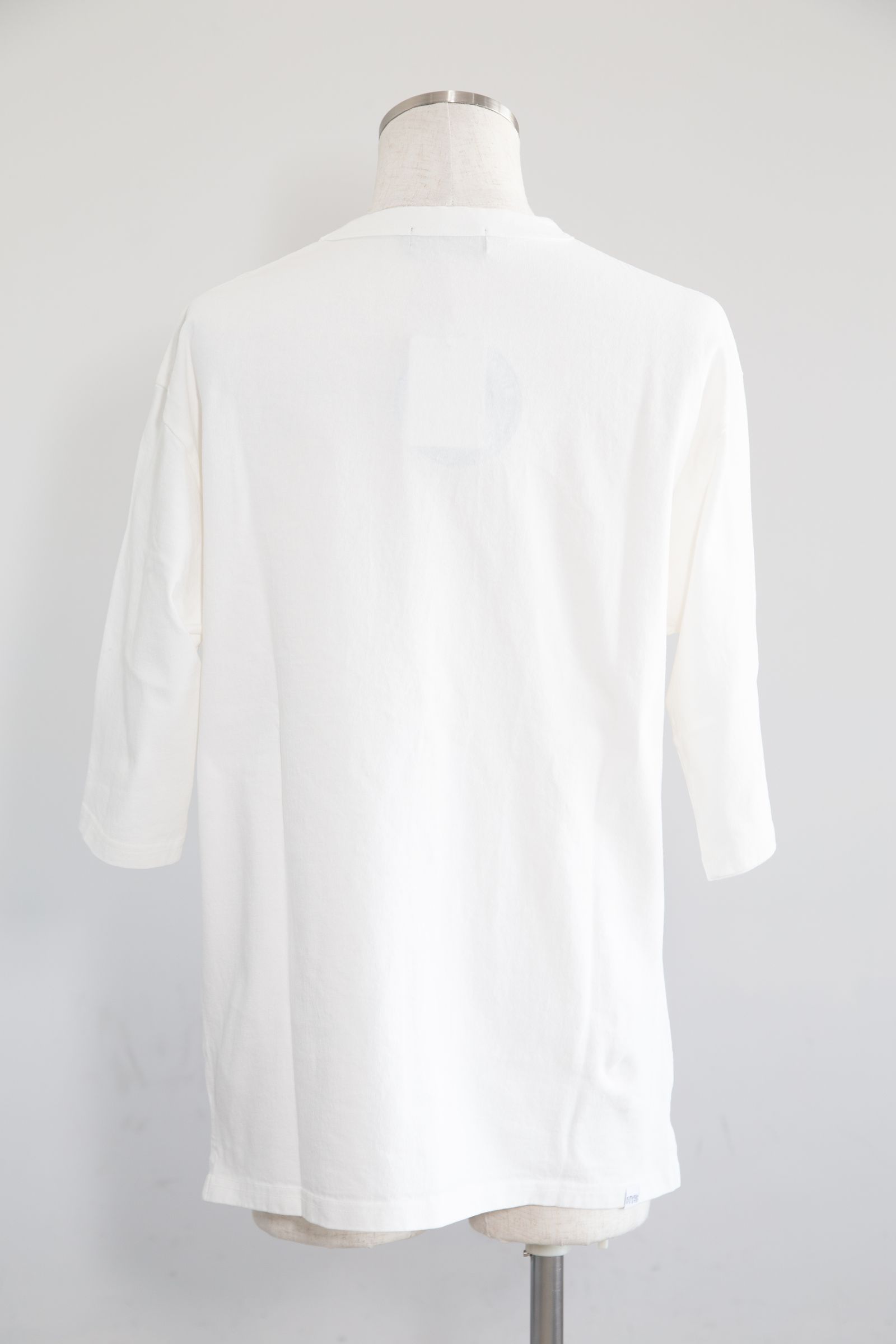 GOOD DAY 五分袖Tシャツ / ホワイト