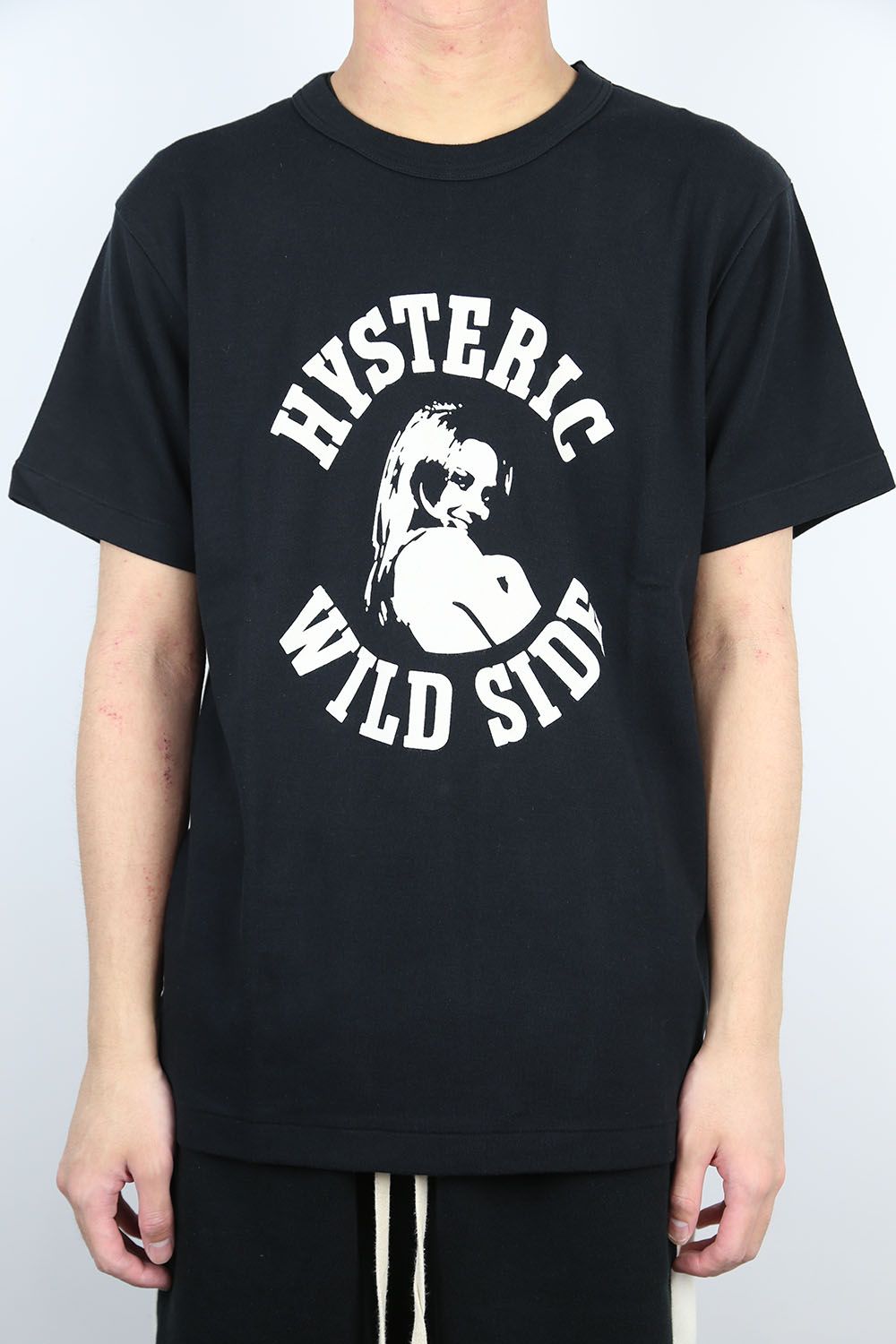 HYSTERIC GLAMOUR - HYS WILD SIDE Tシャツ / ブラック | Tempt