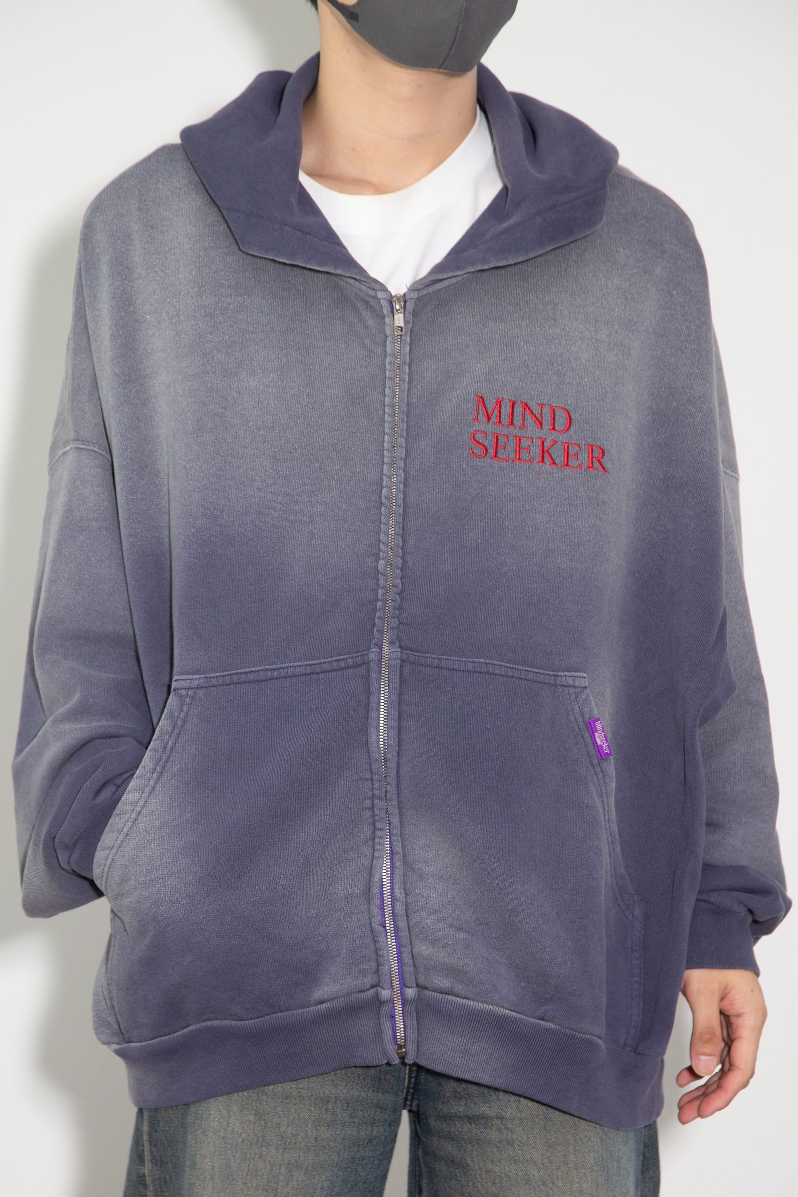 Mind seeker フーディー mindseeker - ［ラスト1点 サイズ1］MS Homme Logo Embroidery