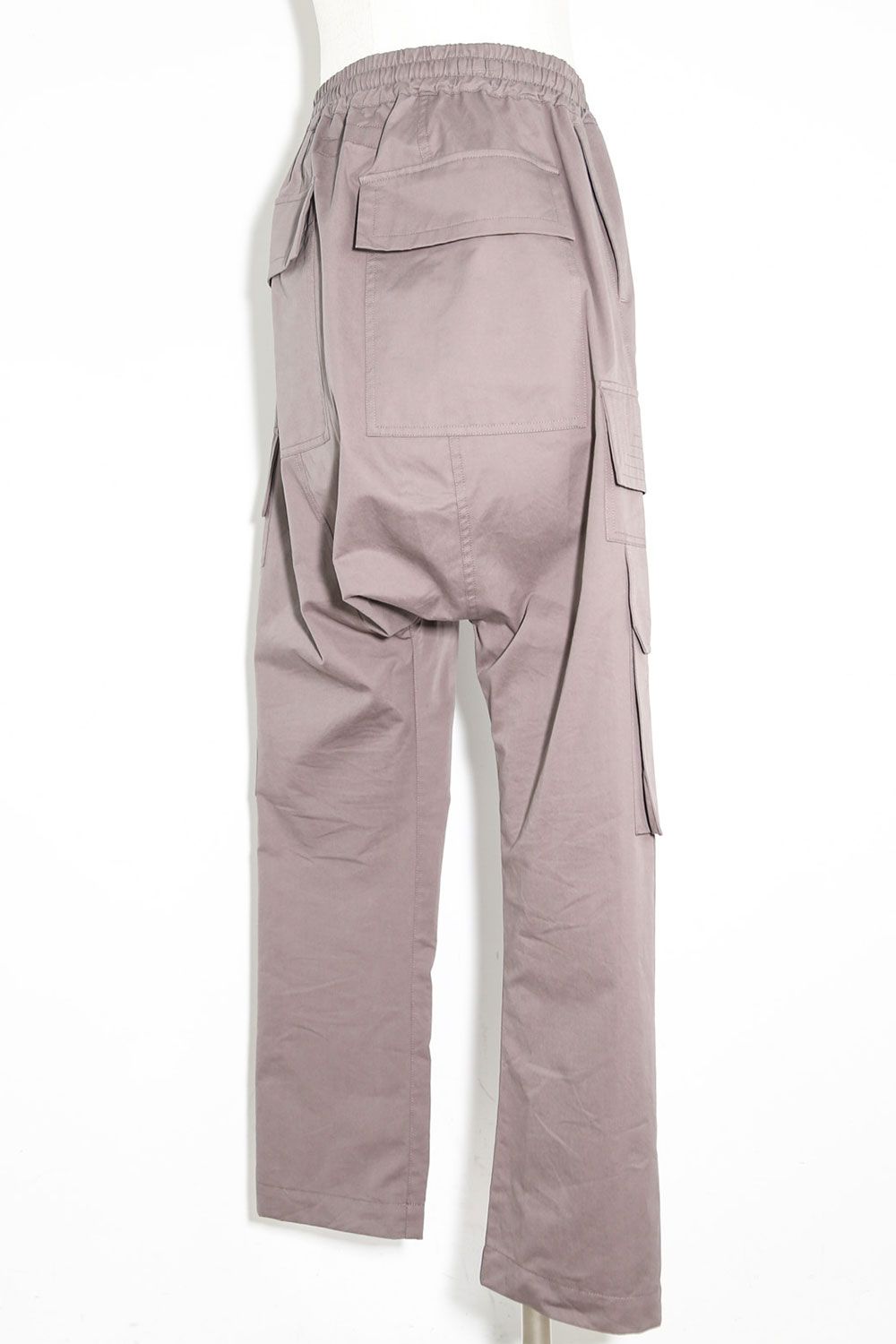 カーゴサルエルイージーパンツ / Front Zip Cargo Sarouel Easy Pants / グレー